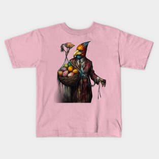 Bird holding Eggs Kids T-Shirt